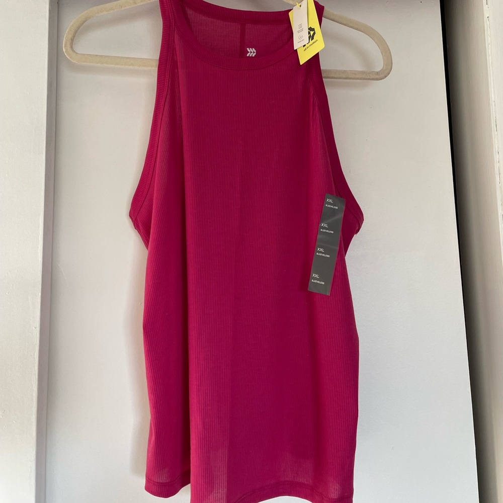Ribbed Work Out Tank Top
